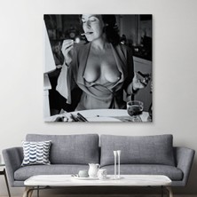 Dünyatablo Helmut Newton'dan Paris Sergisi Duvar Sanatı, Mutfağımız Kanvas Tablo