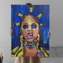 Dünyatablo Beyonce Kanvas Tablo