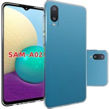 Smody Samsung Galaxy A02 Kılıf Lüx Şeffaf Silikon