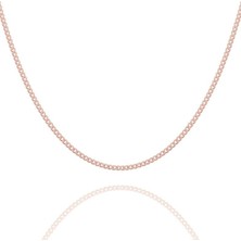 Takı Depo Gurmet Model Gümüş Zincir 30 Mikron Kalınlık 60 - Rose Rengi