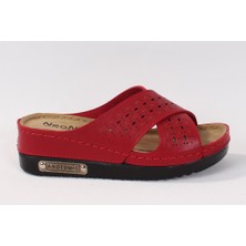 Dagoster DZA37-3025 Kırmızı Günlük  Kadın Terlik