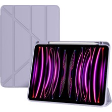 MobaxAksesuar Apple iPad Pro 11 3. 4. Nesil Kılıf Grafiti Şeffaf Kalem Bölmeli A2435 A2759 A2761-62 A2377-01 A2459-60