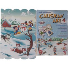 Çalışkan Arı Yayınları 4.Sınıf Yarıyıl Tatil Kitabı
