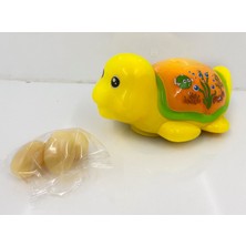 Kardelen Oyuncak Yumurtlayan Kaplumbağa Sesli ve Işıklı 17 cm