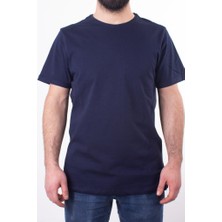 Twister Jeans 1828 Lacivert Bisiklet Yaka Erkek T-Shirt