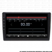 Myway Vw Polo Android Multimedya 4gb Ram Carplay Navigasyon Ekran - Myway