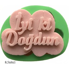 Butedo Silikon Şeker Hamuru Sabun ve Mum Kalıbı