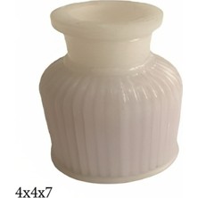 Butedo Beton Grubu Silikon Şeker Hamuru Dekor,sabun, Saksı ve Mum Kalıbı