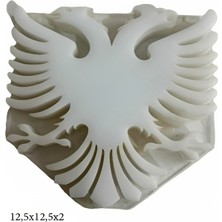 Butedo Dekoratif Kenar Şeklinde Silikon Şeker Hamuru Sabun ve Mum Kalıbı