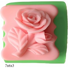 Butedo Çiçek Modelleri Silikon Şeker Hamuru Sabun ve Mum Kalıbı