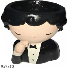 Butedo Beton Grubu Silikon Şeker Hamuru Dekor,sabun, Saksı ve Mum Kalıbı