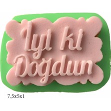 Butedo Silikon Şeker Hamuru Sabun ve Mum Kalıbı