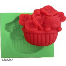 Butedo Çiçek Modelleri Silikon Şeker Hamuru Sabun ve Mum Kalıbı