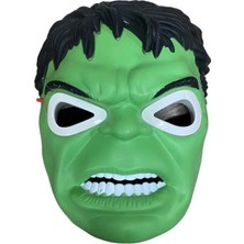 Sıfır312 Hulk Maskesi - Yenilmez Süper Kahraman Hulk Maskesi - Sesli ve Işıklı Hulk Maskesi