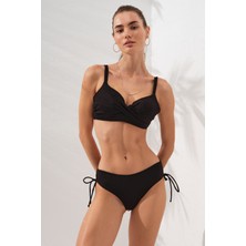 Pierre Cardin Sole Kaplı Toparlayıcı Bikini Siyah 231229