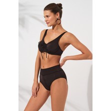 Pierre Cardin Melt Toparlayıcı Balenli Bikini Takım Siyah 231234
