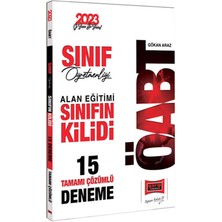 Yargı Yayınevi 2023 ÖABT Sınıf Öğretmenliği Alan Eğitimi Sınıfın Kilidi Tamamı Çözümlü 15 Deneme