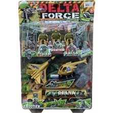 Sıfır312 Delta Force Asker Aksiyon Oyunu - Büyük Asker Seti