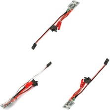 Jurnish Dıy Mını Rc Için Elektrikli Fırçalı Kontrolör 3x 30A Esc Freni (Yurt Dışından)