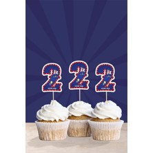 Neşeli Günlerim Lunapark Temalı * 2 (Iki) Yaşında Cupcake Süsü '10LU