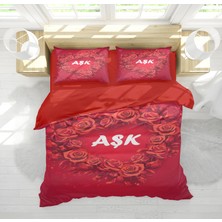 Erays Home Sevgililer Günü Çift Kişilik Nevresim Takımı