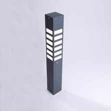 Fonelight Bahçe Çim Peyzaj Bollard 3000K LED Aydınlatma AKA050 75CM Antrasit