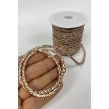 Hayalperest Boncuk Full Sık Taşlı Boru Şerit Kordon
