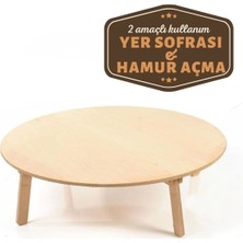 HomeCare 60 Cm Ahşap Hamur Açma Tahtası 714885