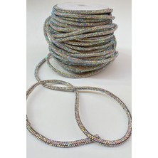 Hayalperest Boncuk Janjanlı Full Taşlı Boru Şerit Boncuk Aplik