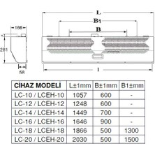 Oac Lc-10  Hava Perdesi Isıtıcısız