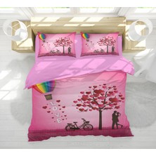 Erays Home Sevgililer Günü Çift Kişilik Nevresim Takımı