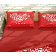 Erays Home Sevgililer Günü Çift Kişilik Nevresim Takımı