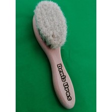 Efsoon Organics Bebek Saç Fırçası ve Tarak Seti  Yeni Doğanlar ve Küçük Çocuklar Için Doğal Keçi Kılı Fırça