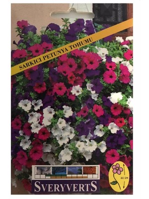 Sarkıcı Petunya Tohumu Paket