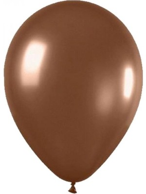 Kidspartim 100 Lü Pastel Kahverengi Balon 12 Inç