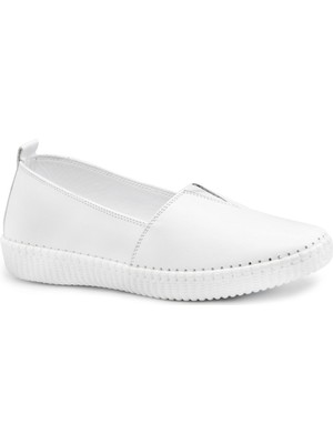 Gedikpaşalı Ppt 7233 1 Beyaz Bayan Babet Babet10