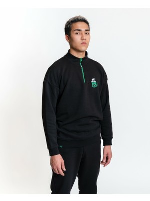 Luo Camp Sweatshirt 01 - Black Erkek Eşofman Üst