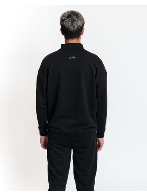 Luo Camp Sweatshirt 01 - Black Erkek Eşofman Üst