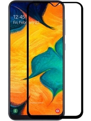 Royaleks Samsung A30 Uyumlu 9d Tam Kaplayan Parmak Izi Bırakmayan Ekran Koruyucu Film
