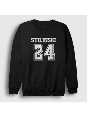 Presmono Unisex Siyah Stiles Stilinski Dizi Teen Wolf Sweatshirt
