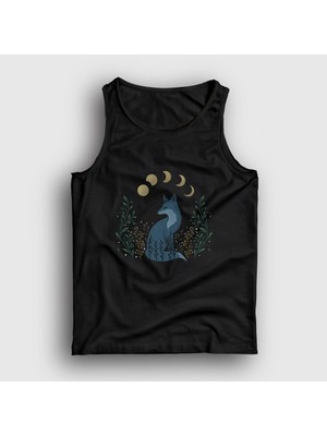 Presmono Unisex Siyah Night Fox Tilki Atlet