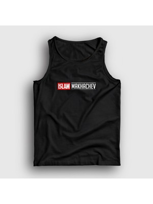 Presmono Unisex Siyah Logo Mma Ufc Islam Makhachev Atlet