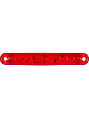 Formplas Parmak Lamba 9 Led'li 98MM 12V-24V Kırmızı