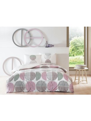 Taç Ranforce Tek Kişilik Nevresim Takımı Logan Yeşil