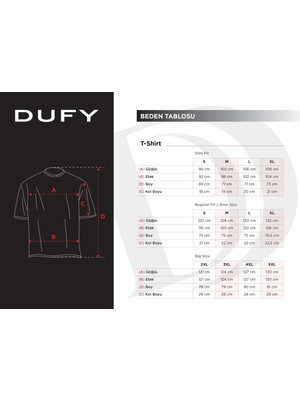 Dufy Turuncu Erkek Slim Fit V Yaka Tshirt