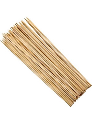 Oktay Ahşap Çöp Şiş Çubuğu 25 Cm 500 Tane 3 Mm