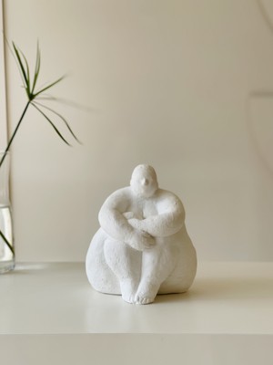 Allegorie Alle Fat Lady Dekoratif Heykel Model Se