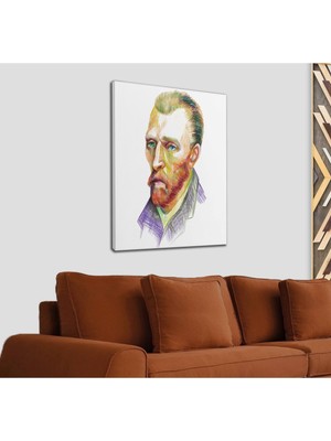 Dünyatablo Vincent Van Gogh Dekoratif Kanvas Tablo 1206