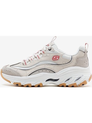 Skechers Kadın Bej Sneakers Spor ve Günlük Kombin için İdeal Hafif Taban Yapısı