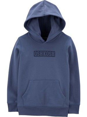 Oshkosh Erkek Çocuk Kapüşonlu Sweatshirt Mavi